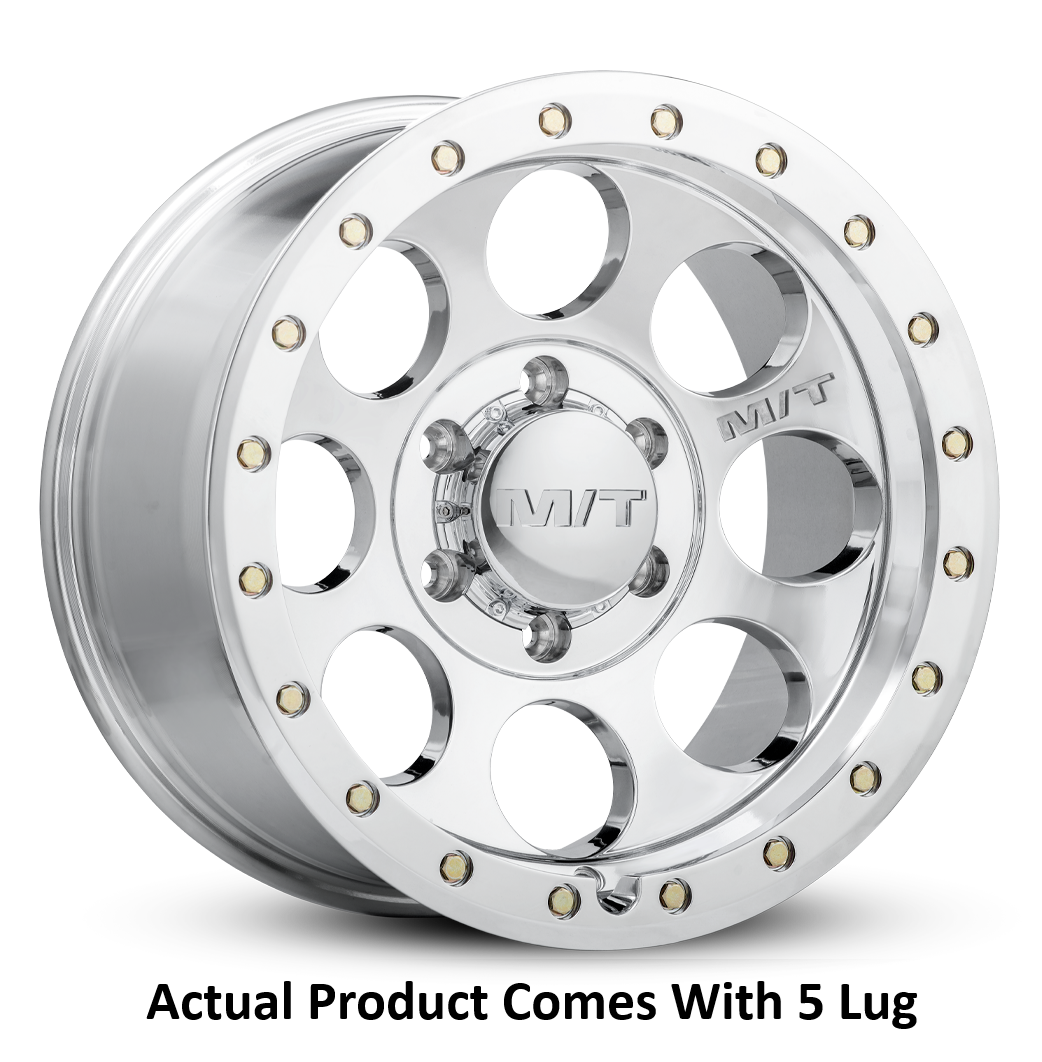 M.t. Wheel Wheel, Classic Pro, 18 Inch Diameter X 9 Inch Width, 5 X 127 Millimeter/ 5 X 5.00 Inch Bolt Pattern, -12 Millimeter Offset – 226100314