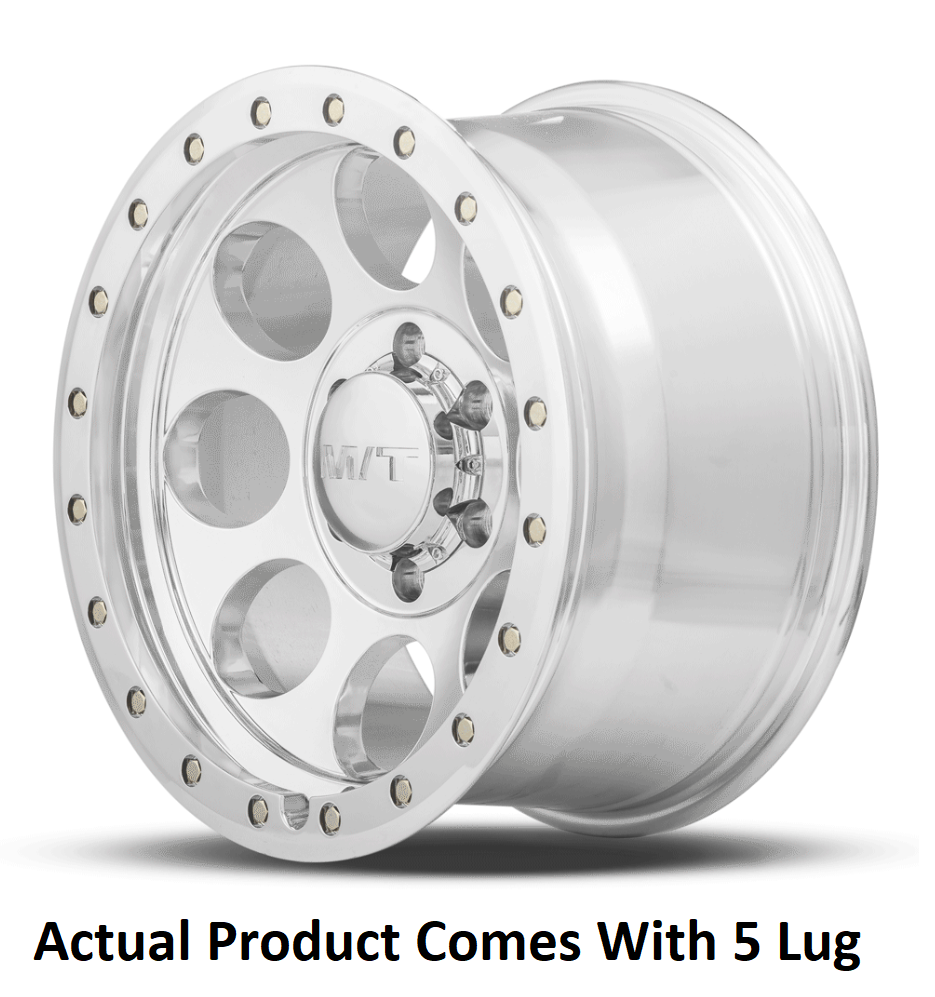 M.t. Wheel Wheel, Classic Pro, 18 Inch Diameter X 9 Inch Width, 5 X 127 Millimeter/ 5 X 5.00 Inch Bolt Pattern, -12 Millimeter Offset – 226100314