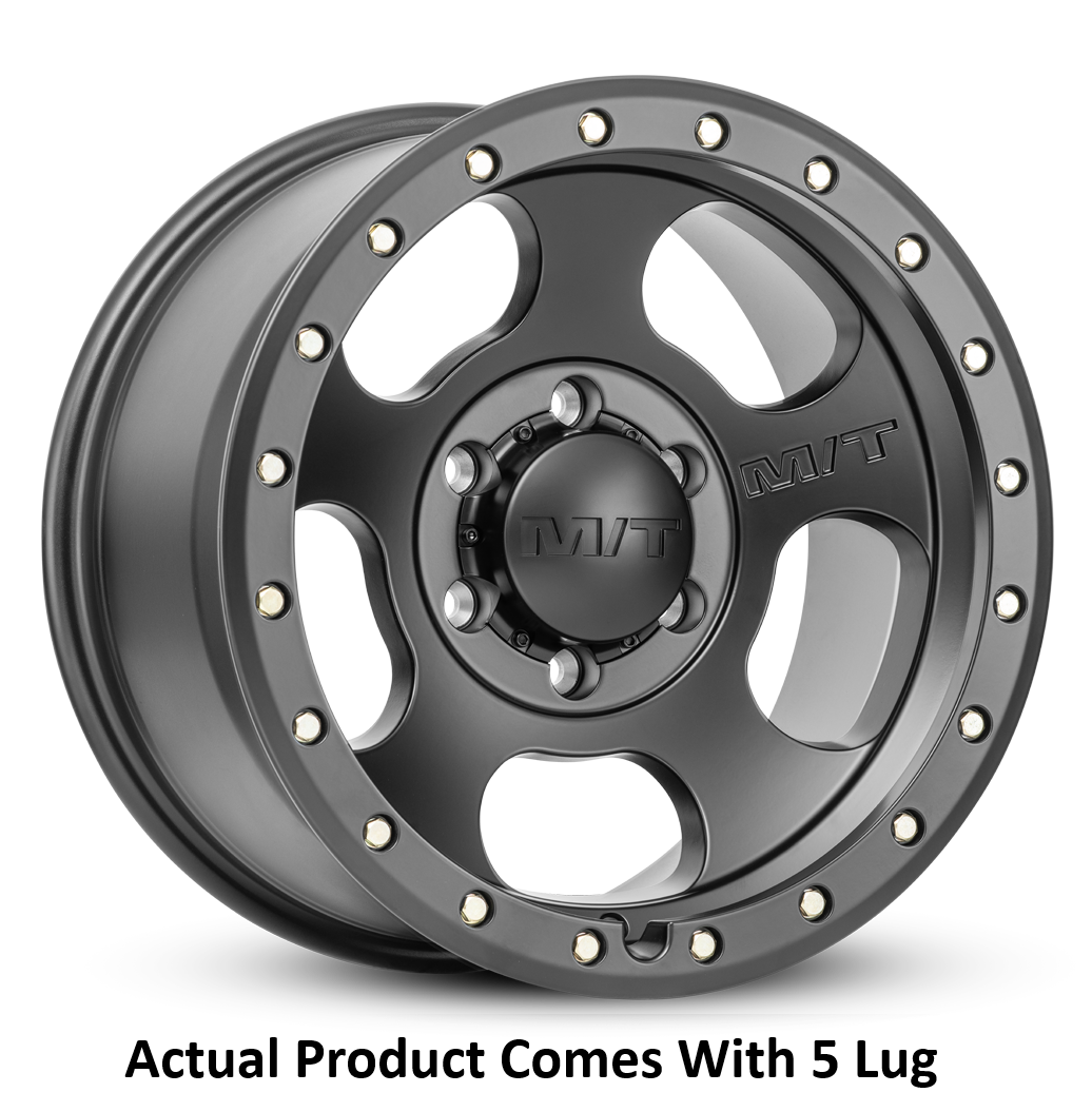 M.t. Wheel Wheel, Canyon Pro, 18 Inch Diameter X 9 Inch Width, 5 X 127 Millimeter/ 5 X 5.00 Inch Bolt Pattern, -12 Millimeter Offset – 226100577
