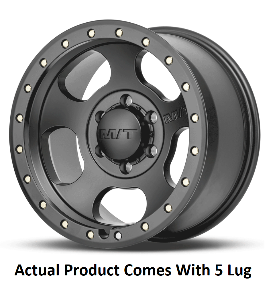 M.t. Wheel Wheel, Canyon Pro, 18 Inch Diameter X 9 Inch Width, 5 X 127 Millimeter/ 5 X 5.00 Inch Bolt Pattern, -12 Millimeter Offset – 226100577