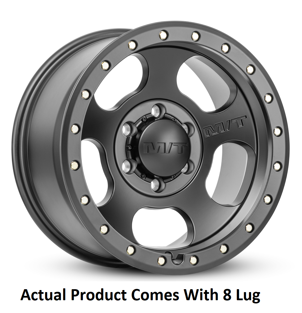 M.t. Wheel Wheel, Canyon Pro, 18 Inch Diameter X 9 Inch Width, 8 X 165.1 Millimeter/ 8 X 6.50 Inch Bolt Pattern, 0 Millimeter Offset – 226100583
