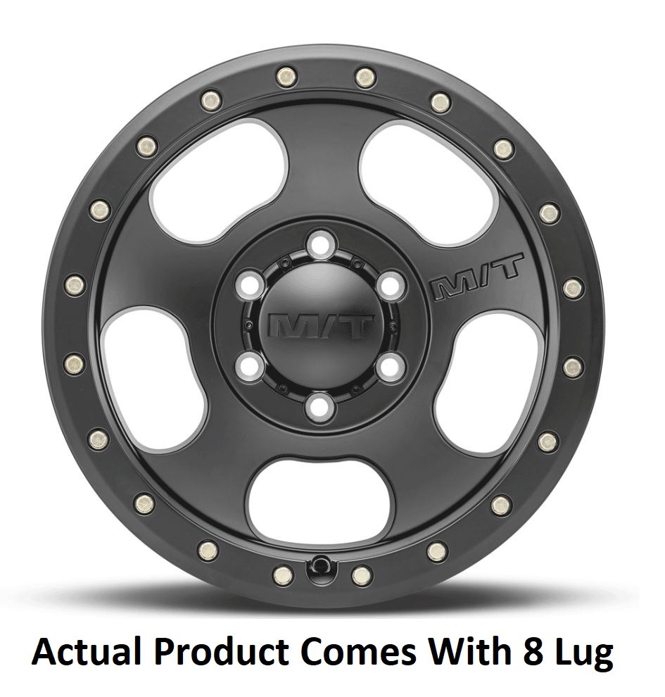 M.t. Wheel Wheel, Canyon Pro, 18 Inch Diameter X 9 Inch Width, 8 X 170 Millimeter/ 8 X 6.69 Inch Bolt Pattern, 0 Millimeter Offset – 226100584