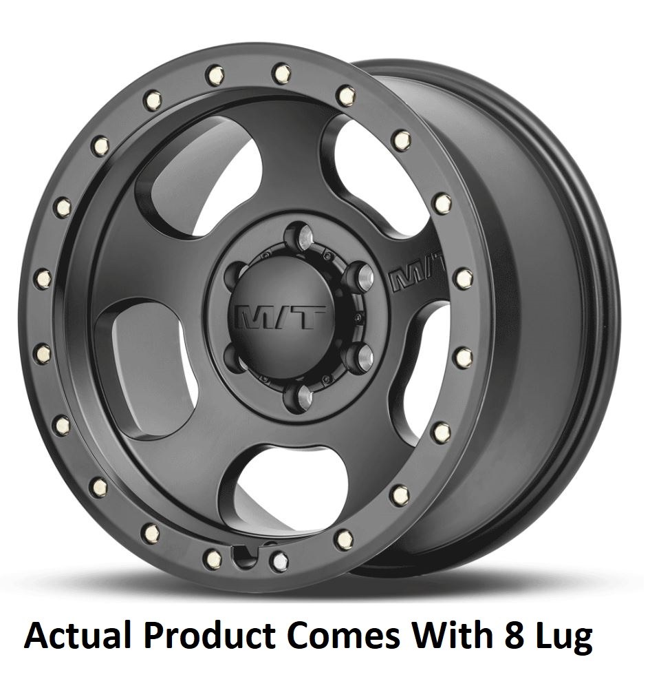 M.t. Wheel Wheel, Canyon Pro, 18 Inch Diameter X 9 Inch Width, 8 X 170 Millimeter/ 8 X 6.69 Inch Bolt Pattern, 0 Millimeter Offset – 226100584