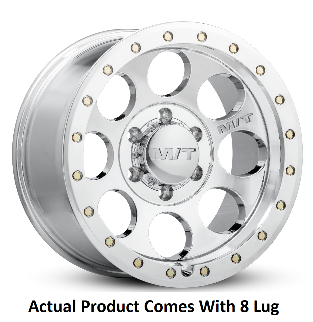 M.t. Wheel Wheel, Classic Pro, 18 Inch Diameter X 9 Inch Width, 8 X 170 Millimeter/ 8 X 6.69 Inch Bolt Pattern, 0 Millimeter Offset – 226100321
