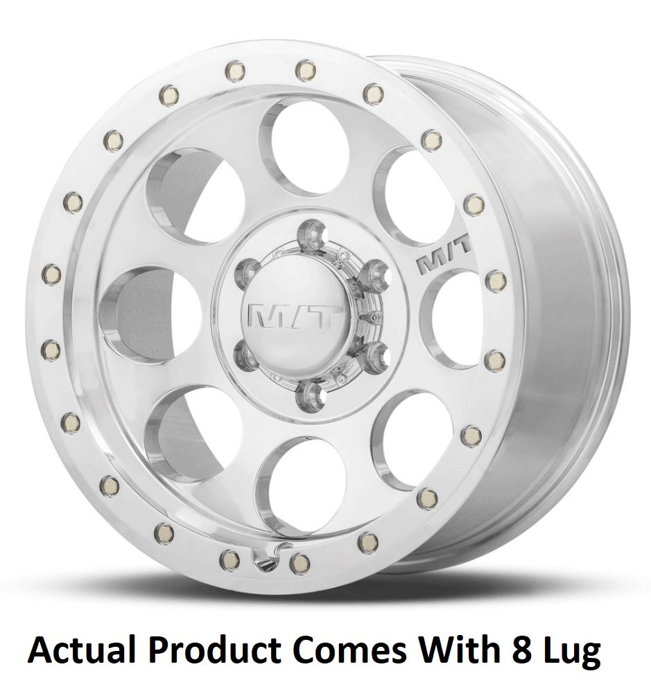 M.t. Wheel Wheel, Classic Pro, 18 Inch Diameter X 9 Inch Width, 8 X 170 Millimeter/ 8 X 6.69 Inch Bolt Pattern, 0 Millimeter Offset – 226100321