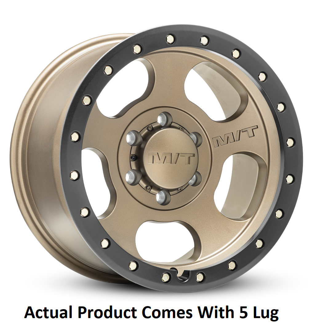 M.t. Wheel Wheel, Canyon Pro, 17 Inch Diameter X 9 Inch Width, 5 X 127 Millimeter/ 5 X 5.00 Inch Bolt Pattern, -12 Millimeter Offset – 226100594