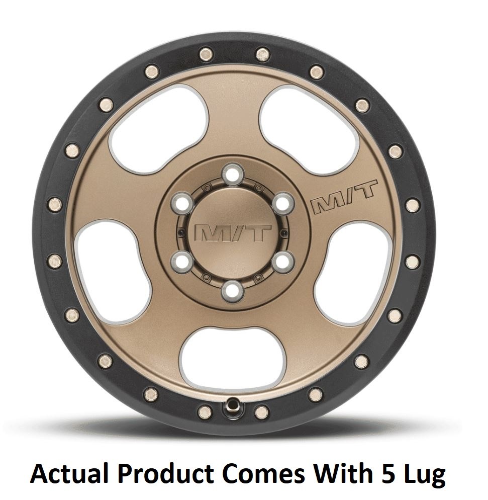 M.t. Wheel Wheel, Canyon Pro, 17 Inch Diameter X 9 Inch Width, 5 X 127 Millimeter/ 5 X 5.00 Inch Bolt Pattern, -12 Millimeter Offset – 226100594