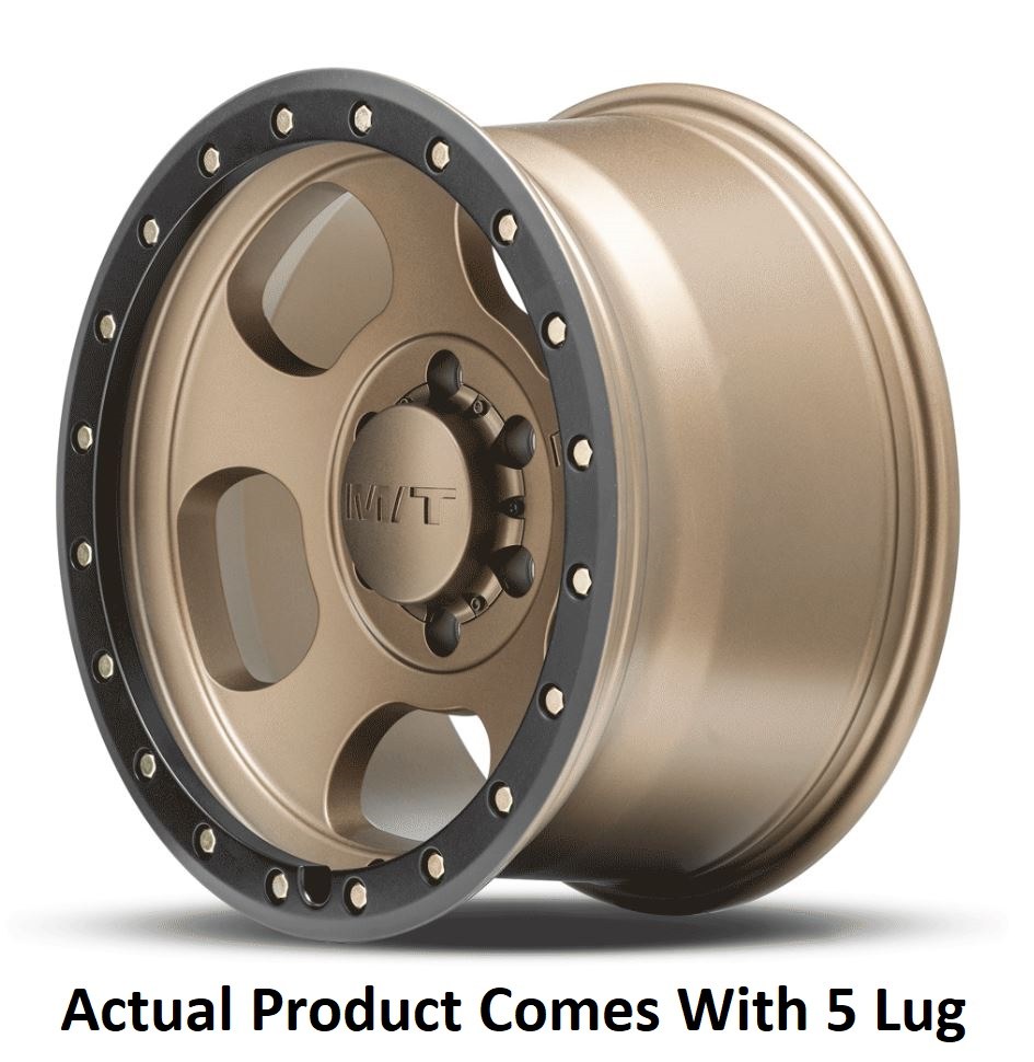 M.t. Wheel Wheel, Canyon Pro, 17 Inch Diameter X 9 Inch Width, 5 X 127 Millimeter/ 5 X 5.00 Inch Bolt Pattern, -12 Millimeter Offset – 226100594