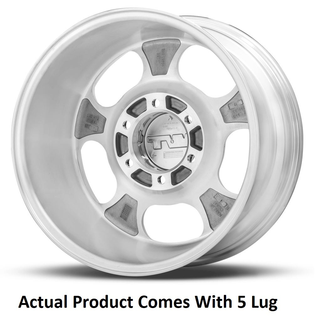M.t. Wheel Wheel, Canyon, 16 Inch Diameter X 8 Inch Width, 5 X 139.7 Millimeter/ 5 X 5.50 Inch Bolt Pattern, -12 Millimeter Offset – 274626