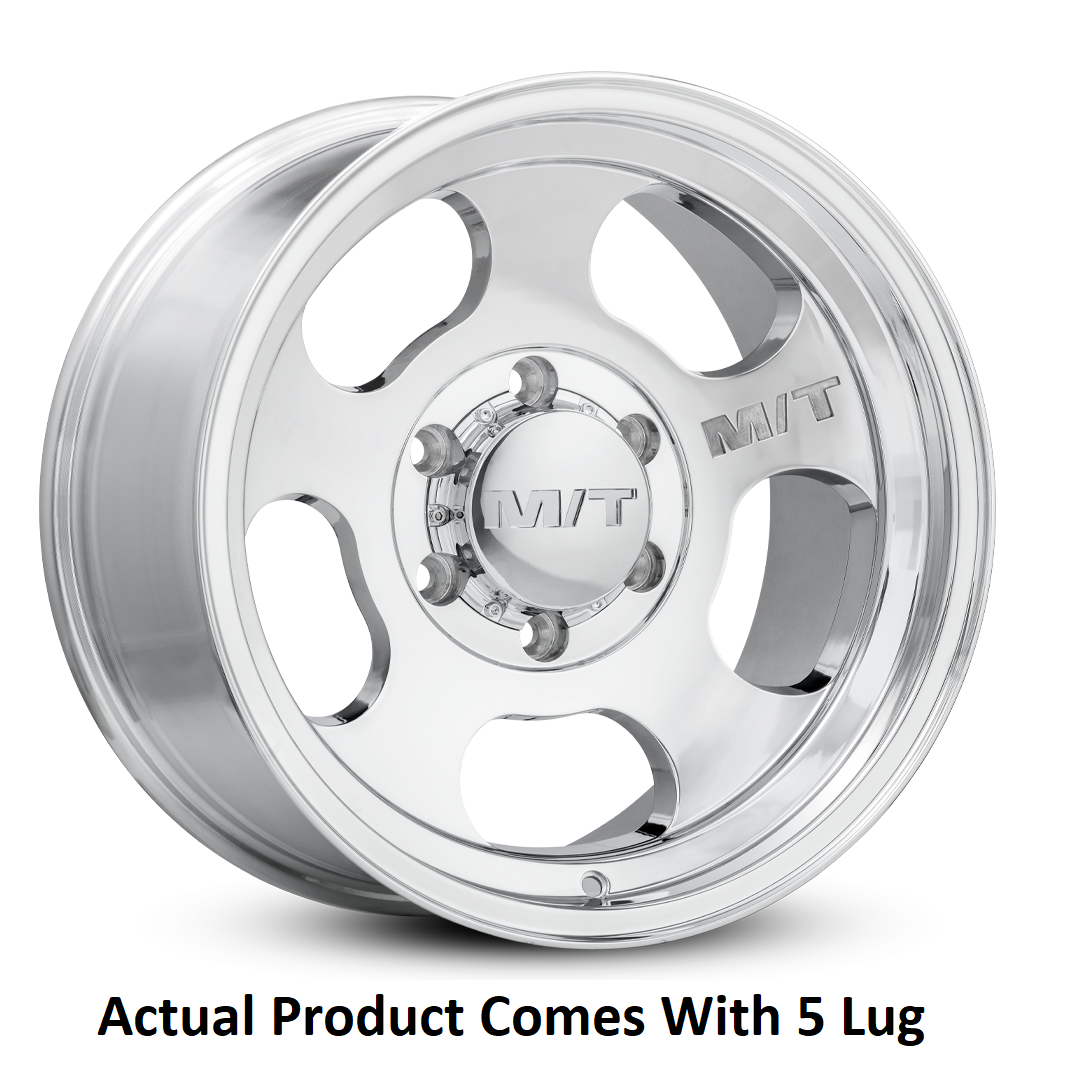 M.t. Wheel Wheel, Canyon, 17 Inch Diameter X 9 Inch Width, 5 X 127 Millimeter/ 5 X 5.00 Inch Bolt Pattern, -12 Millimeter Offset – 226100418