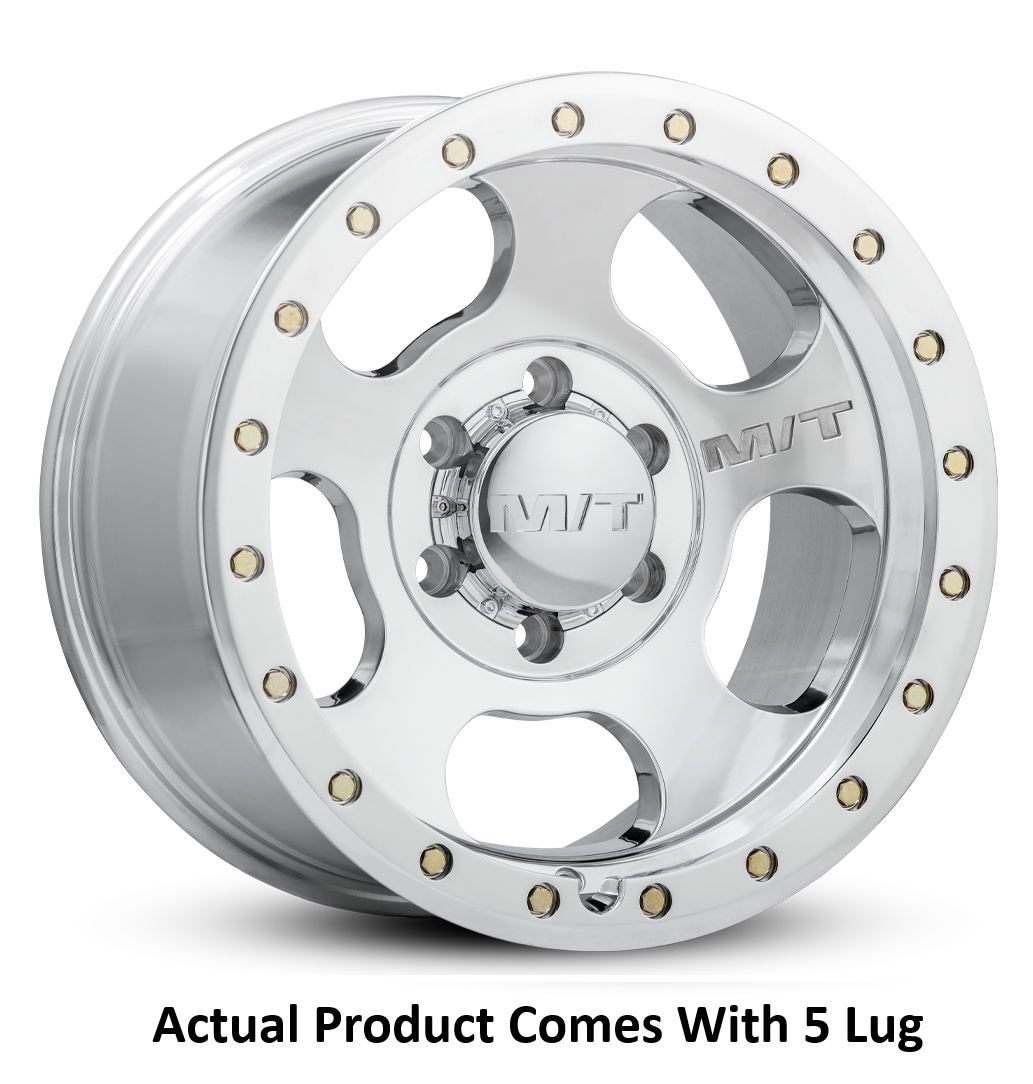 M.t. Wheel Wheel, Canyon Pro, 18 Inch Diameter X 9 Inch Width, 5 X 127 Millimeter/ 5 X 5.00 Inch Bolt Pattern, -12 Millimeter Offset – 226100436