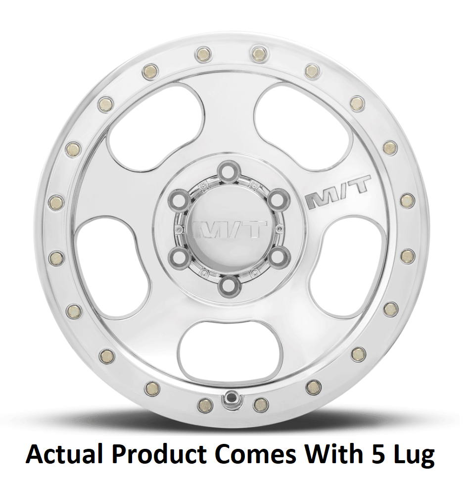 M.t. Wheel Wheel, Canyon Pro, 18 Inch Diameter X 9 Inch Width, 5 X 127 Millimeter/ 5 X 5.00 Inch Bolt Pattern, -12 Millimeter Offset – 226100436