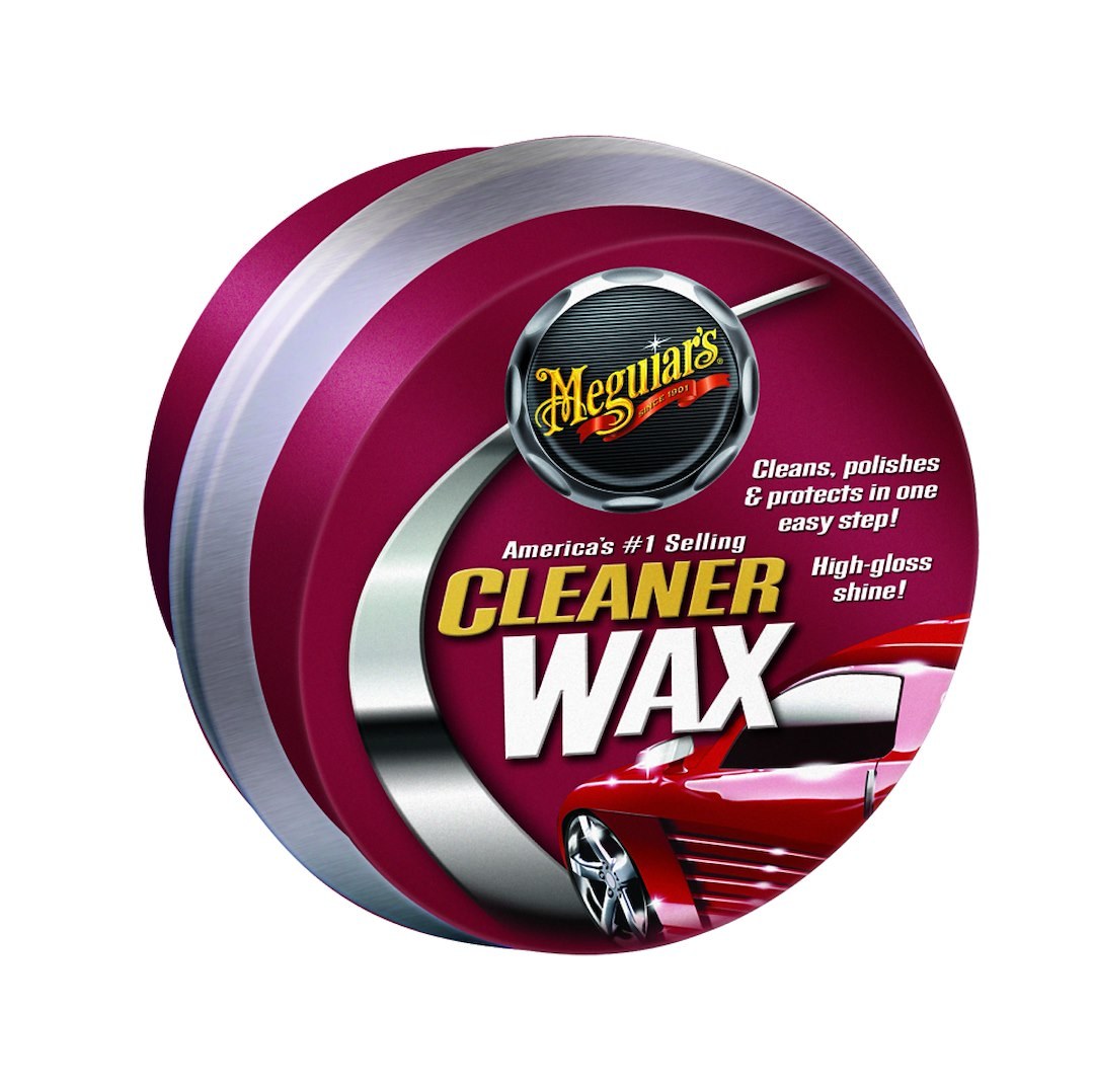 Meguiars Wax Car Wax, Classic Series, Cleaner and Wax, Paste, 14 Ounce Can, Without Applicator – A1214