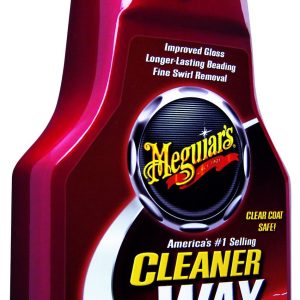 Meguiars Wax Car Wax, Classic Series, Cleaner and Wax, Liquid, 16 Ounce, Without Applicator – A1216