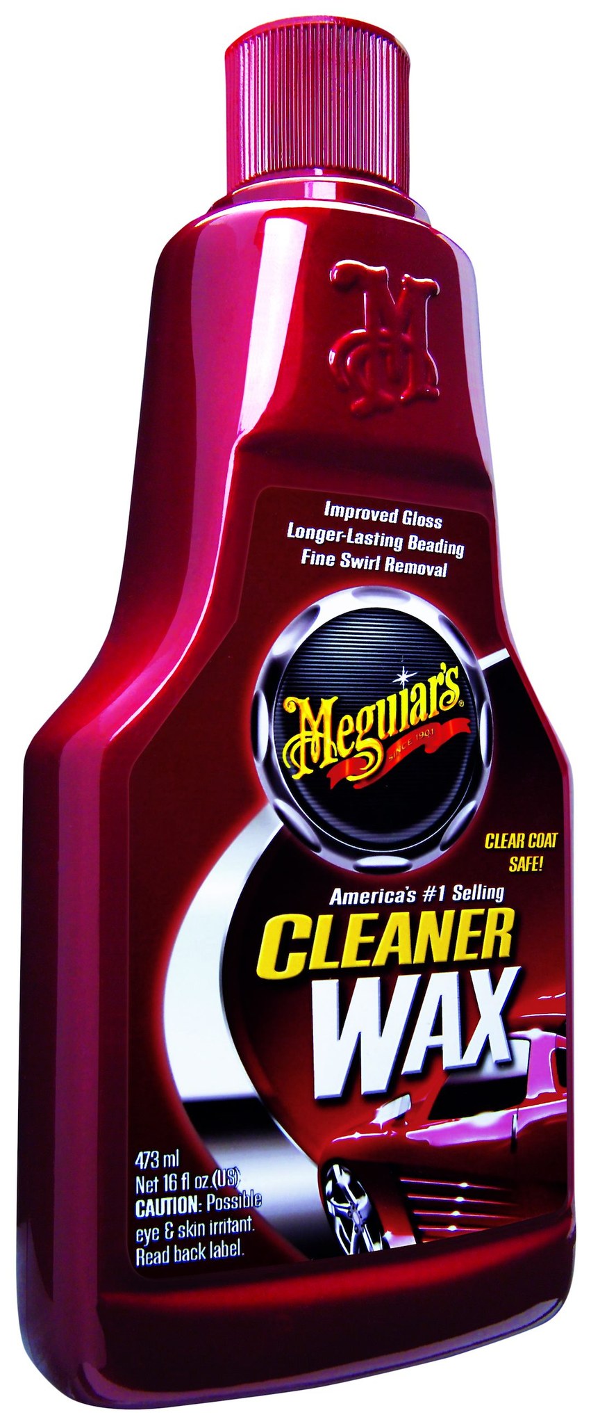 Meguiars Wax Car Wax, Classic Series, Cleaner and Wax, Liquid, 16 Ounce, Without Applicator – A1216