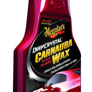 Meguiars Wax Car Wax, Classic Series, Deep Crystal Â®, Carnauba Wax, Liquid, 16 Ounce, Without Applicator – A2216