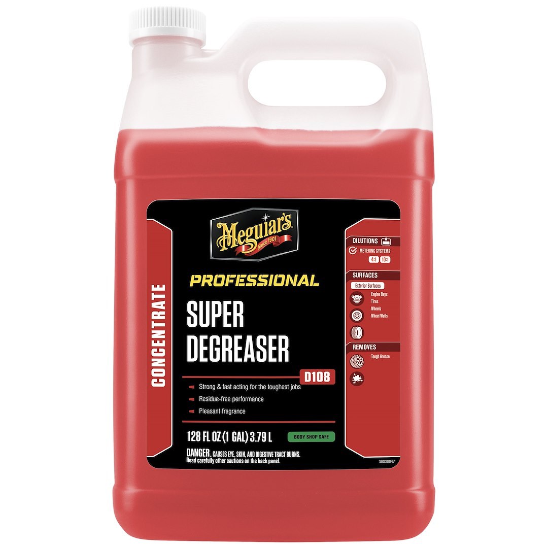 Meguiars Wax Degreaser, Single, 1 Gallon Can – D10801