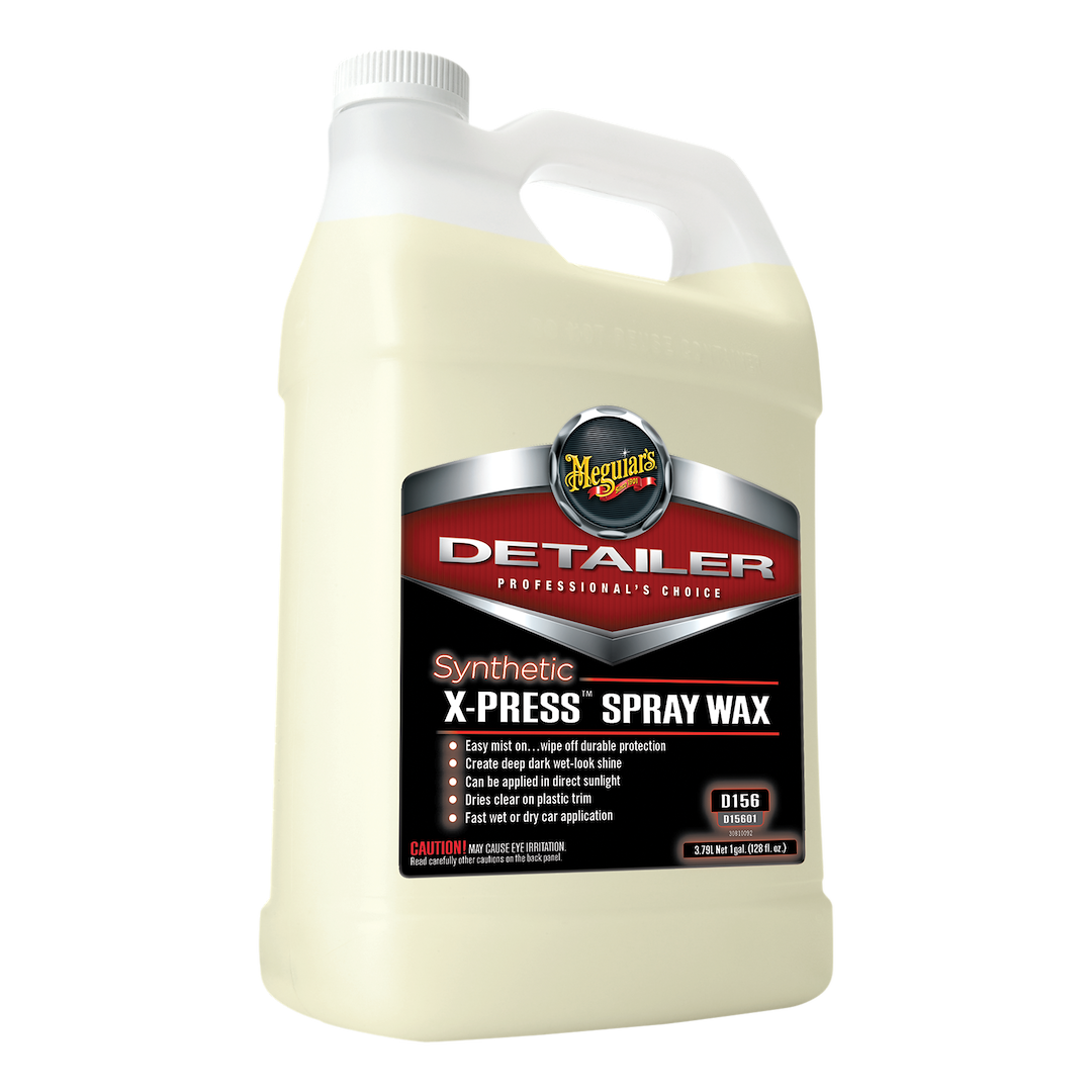 Meguiars Wax Car Wax, Synthetic X-Press ™, Liquid, 1 Gallon Can, Without Applicator, Single – D15601