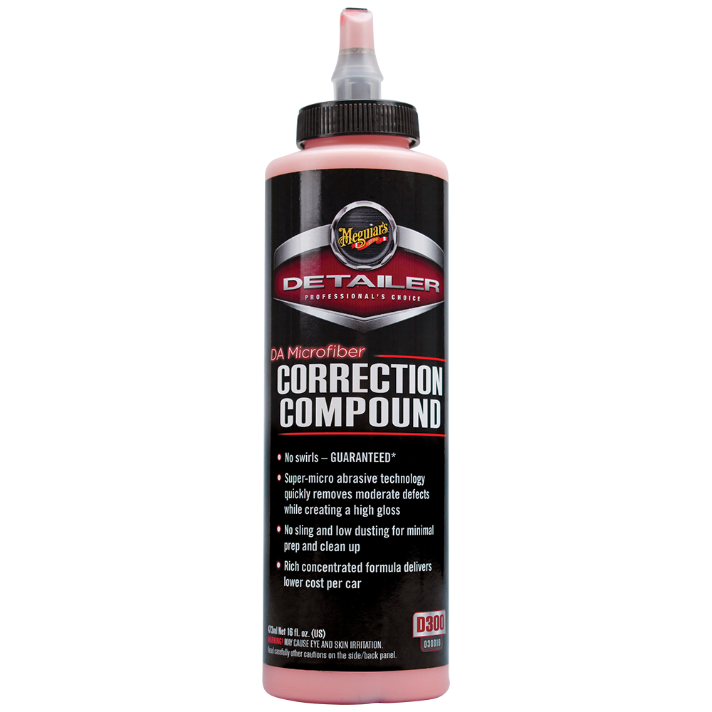 Meguiars Wax Polishing Compound, Removes Moderate Defects with High Gloss, Liquid, 16 Ounce Bottle, Single – D30016