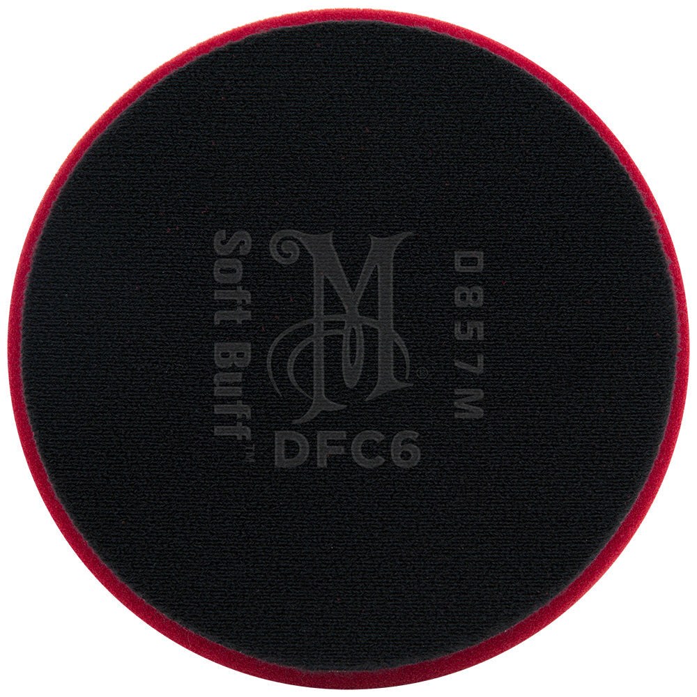 Meguiars Wax Buffing Pad, Soft Buff ™, Cuts Through Moderate Surface Defects with Less Swirls, Foam, 6 Inch Diameter, Single – DFC6