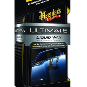 Meguiars Wax Car Wax, Ultimate, Liquid, 16 Ounce, Without Applicator – G18216