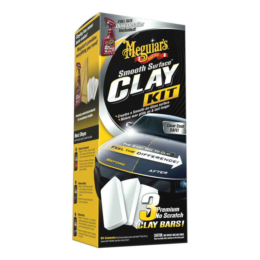 Meguiars Wax Paint Cleaner, Smooth Surface ™, Clay Bar – G191700