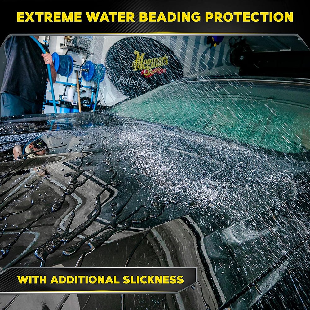 Meguiars Wax Car Wax, Liquid Hybrid Ceramic Formula, 16 Ounce Bottle – G200416