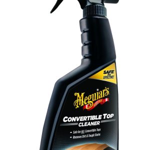 Meguiars Wax Soft Top Care Kit, With 16 Ounce Spray Bottle of Convertible Top Cleaner, For Vinyl/ Fabric – G2016