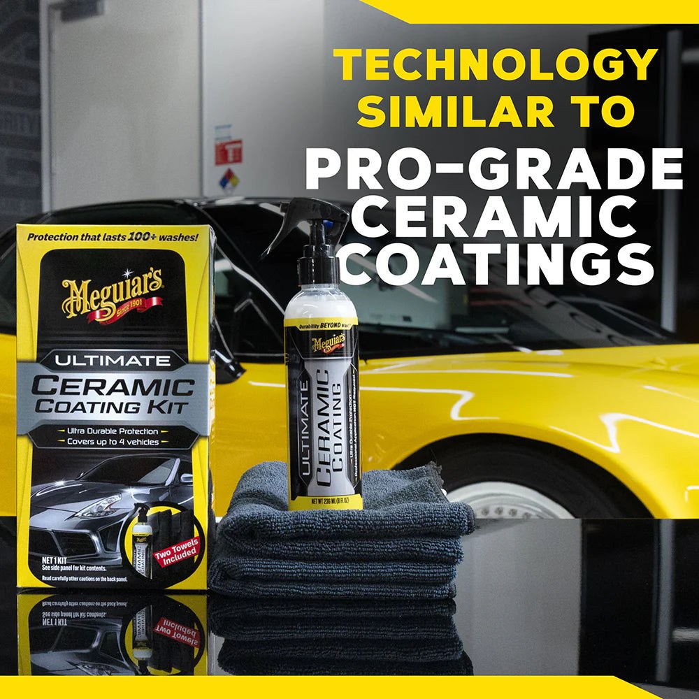 Meguiars Wax Car Wax, Ultimate, Liquid, 8 Ounce Spray Bottle – G240100