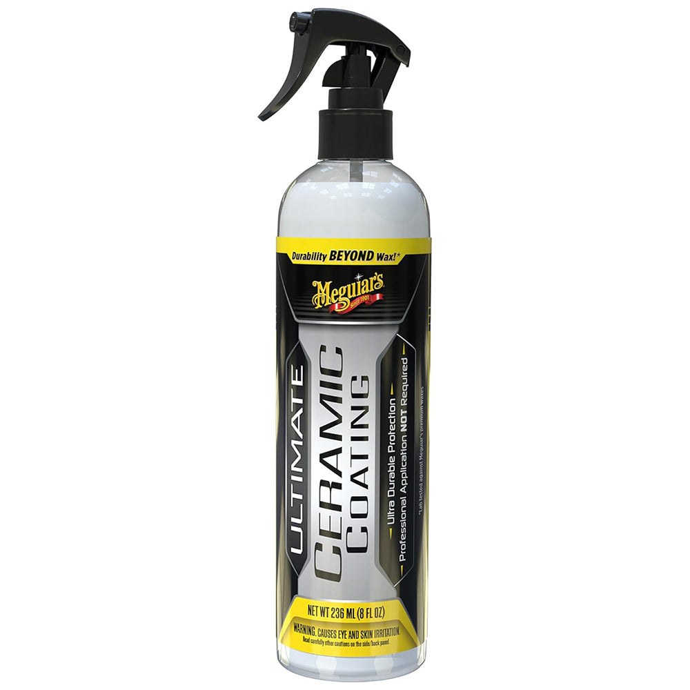 Meguiars Wax Car Wax, Ultimate, Liquid, 8 Ounce Spray Bottle, Without Applicator – G240108