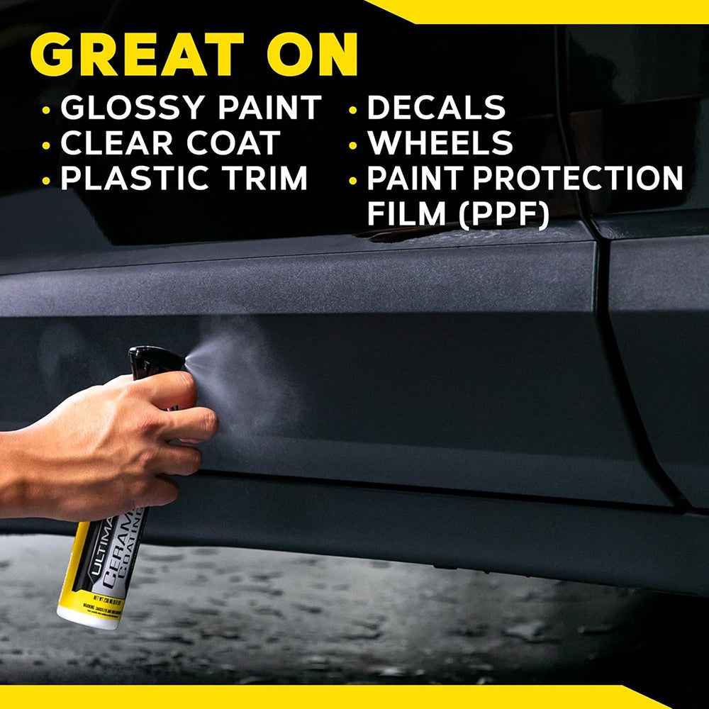 Meguiars Wax Car Wax, Ultimate, Liquid, 8 Ounce Spray Bottle, Without Applicator – G240108