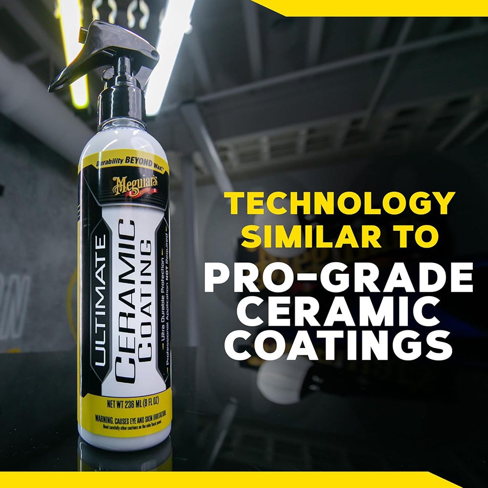 Meguiars Wax Car Wax, Ultimate, Liquid, 8 Ounce Spray Bottle, Without Applicator – G240108