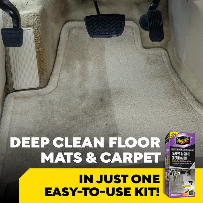 Meguiars Wax Interior Cleaner, Gold Class, Use on Steering Wheel/ Gear Shifter/ Parking Brake/ Seat Adjuster/ Door Pulls/ Carpet/ Upholstery – G55268