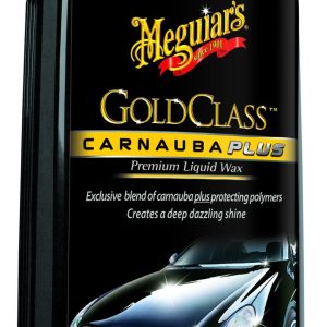 Meguiars Wax Car Wax, Gold Class, Carnauba Wax, Liquid, 16 Ounce, Without Applicator – G7016