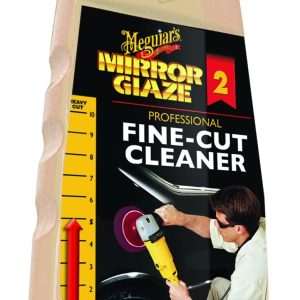 Meguiars Wax Polishing Compound, Mirror Glaze, Removes Light Swirls and Adds Gloss Clarity, Fine Cut, Liquid, 16 Ounce, Single – M0216