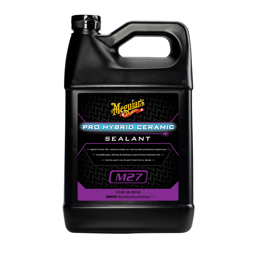 Meguiars Wax Paint Sealant, Pro Hybrid, 1 Gallon Jug, Ceramic Sealant, Single – M2701