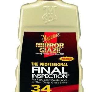 Meguiars Wax Car Wax, Mirror Glaze, Liquid, 16 Ounce Spray Bottle, Use to Create a Brilliant High Gloss Finish, Mist-On/ Wipe-Off, Single – M3416