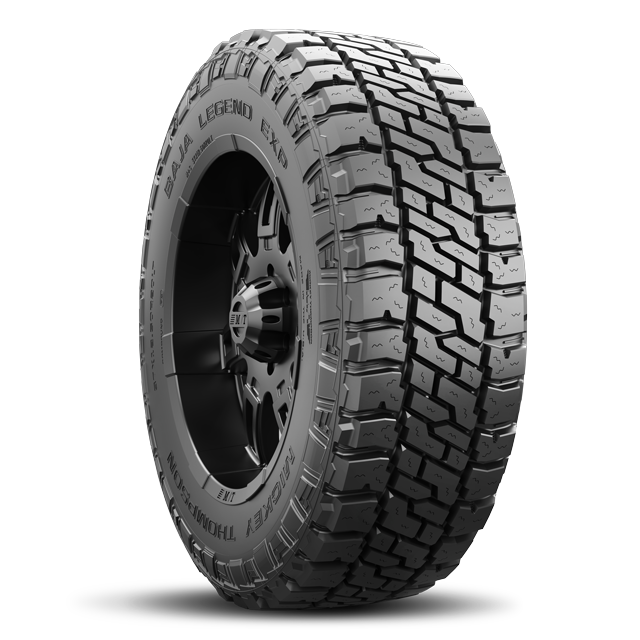 Mickey Thompson Tire, Baja Legend Exp ™, LT295 X 55R20 (metric)/ 33 X 12.00R20 (non Metric), All Terrain Light Truck & SUV, Steel Belted – 331017002