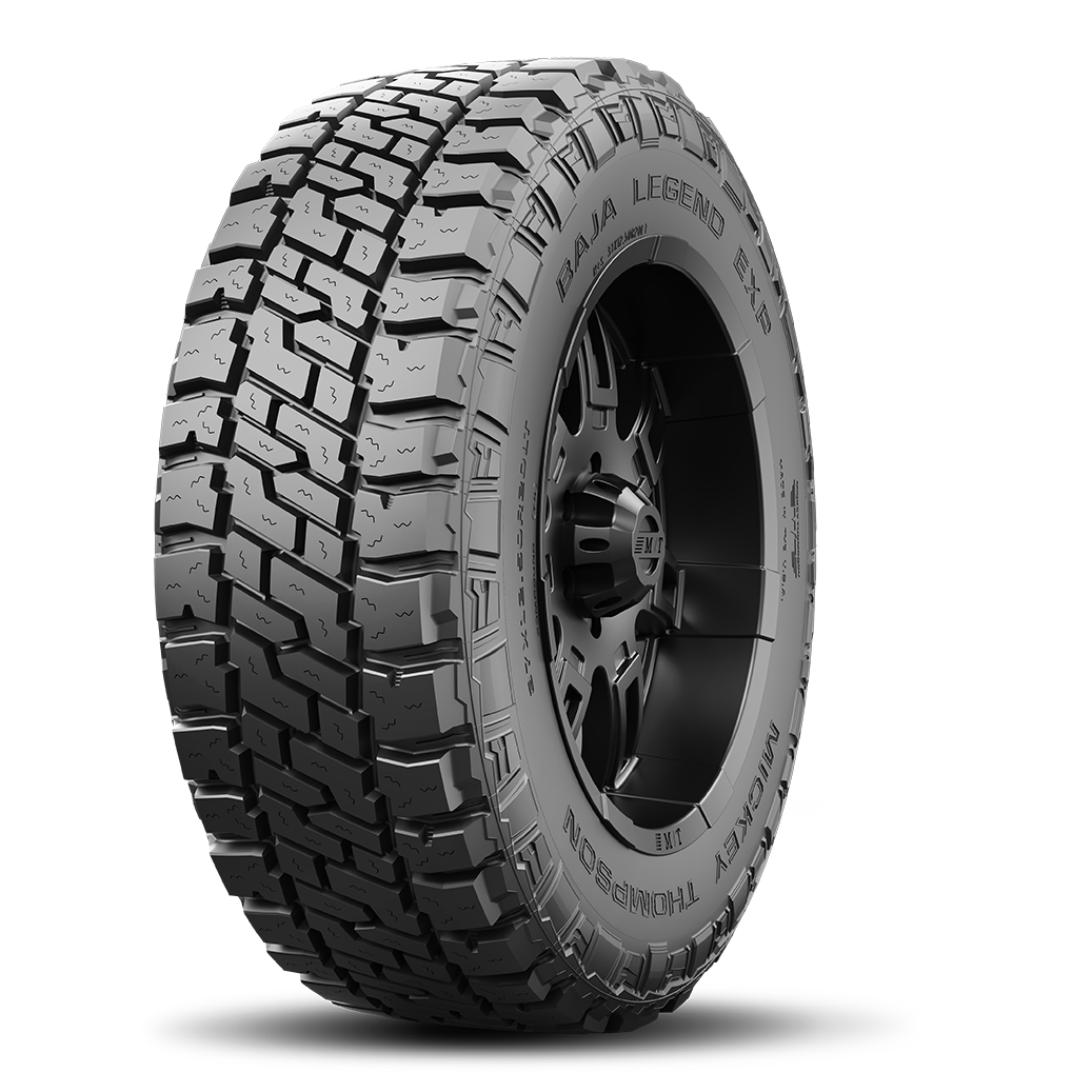 Mickey Thompson Tire, Baja Legend Exp ™, LT295 X 55R20 (metric)/ 33 X 12.00R20 (non Metric), All Terrain Light Truck & SUV, Steel Belted – 331017002