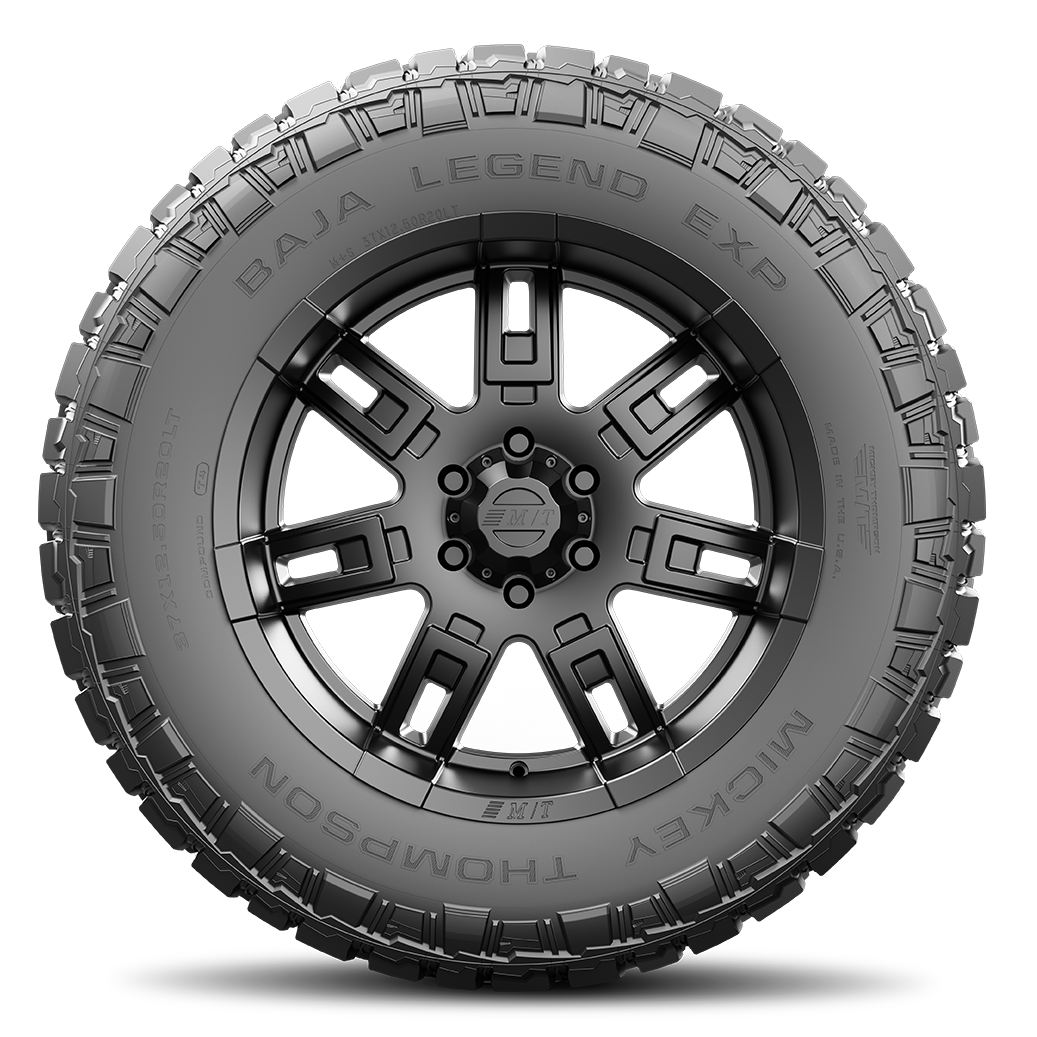 Mickey Thompson Tire, Baja Legend Exp ™, LT295 X 60R20 (metric)/ 34 X 12.00R20 (non Metric), All Terrain Light Truck & SUV, Steel Belted – 331132002