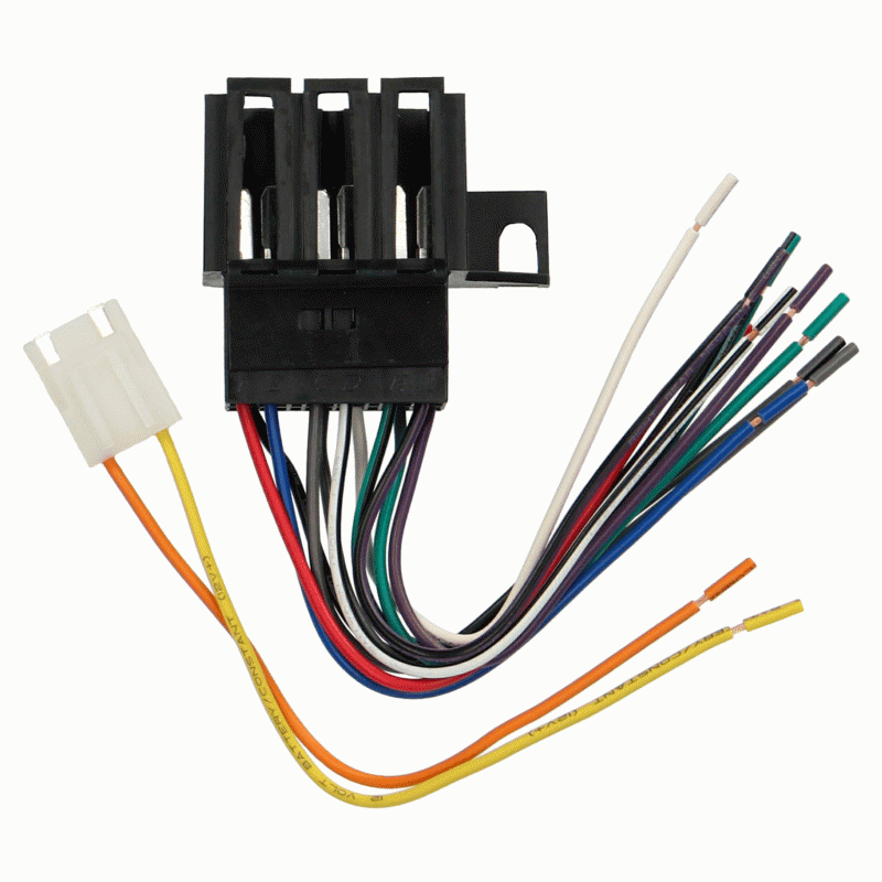 Metra Radio Wiring Harness, Turbowire – 70-1677-1