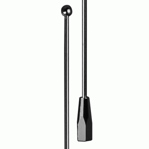 Metra Antenna Mast, 31 Inch Length/ 1 Section, OE Replacement Mast for Vehicles with Japanese-Style Threads, Stainless Steel – AW-RM22