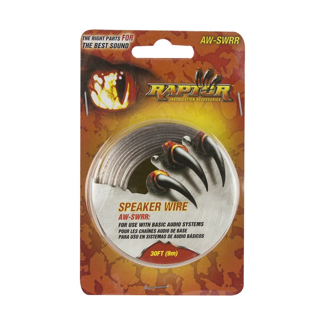 Metra Speaker Wire, Round Type, 30 Foot Length, 24 Gauge – AW-SWRR