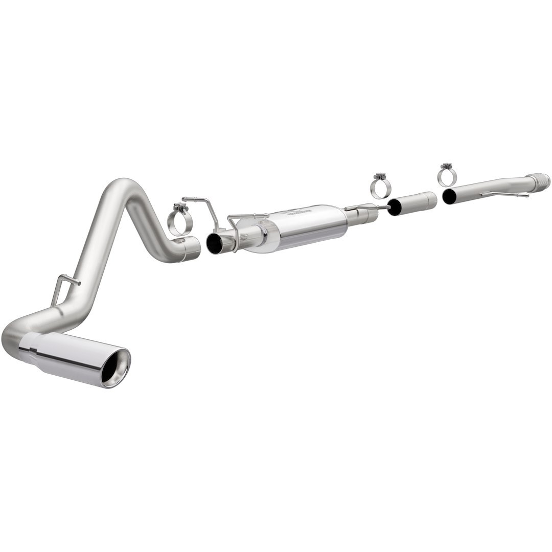 MagnaFlow Exhaust System Kit, Performance Cat-Back System, Stainless Steel, With Muffler, 3 Inch Pipe Diameter – 15267