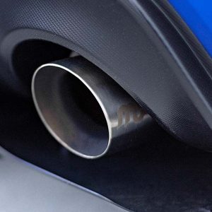 MagnaFlow Exhaust System Kit, Magnapak Cat-Back System, Stainless Steel, With Mufflers, 2-1/2 Inch Pipe Diameter, Dual Exhaust with Quad Exit – 15281