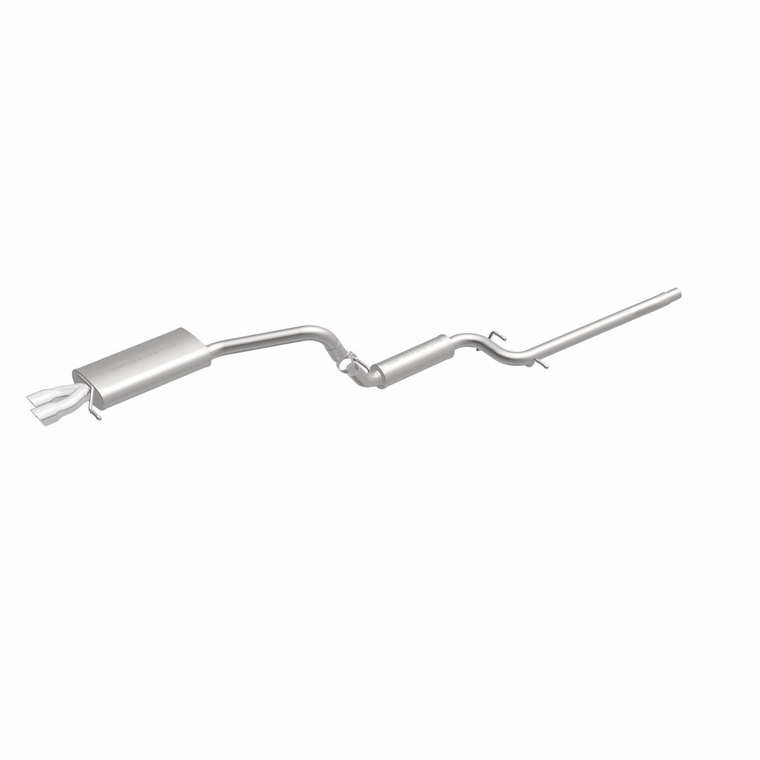 MagnaFlow Exhaust System Kit, Performance Cat-Back System, Stainless Steel, With Mufflers, 2-1/2 Inch Pipe Diameter – 15486