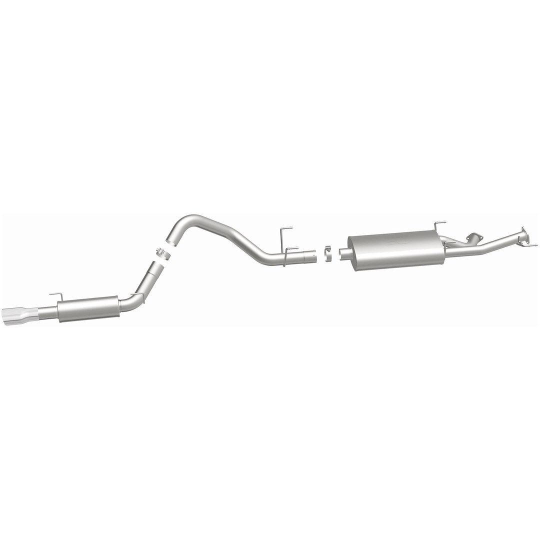 MagnaFlow Exhaust System Kit, Exhaust System Kit Cat-Back System, Stainless Steel, With Mufflers, 2-1/2 Inch to 3 Inch Pipe Diameter – 15808