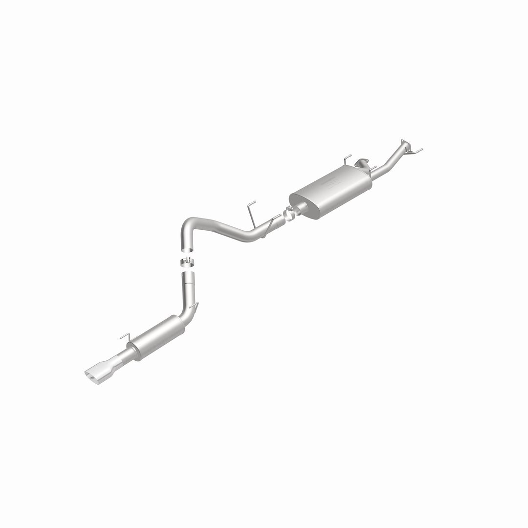 MagnaFlow Exhaust System Kit, Exhaust System Kit Cat-Back System, Stainless Steel, With Mufflers, 2-1/2 Inch to 3 Inch Pipe Diameter – 15808