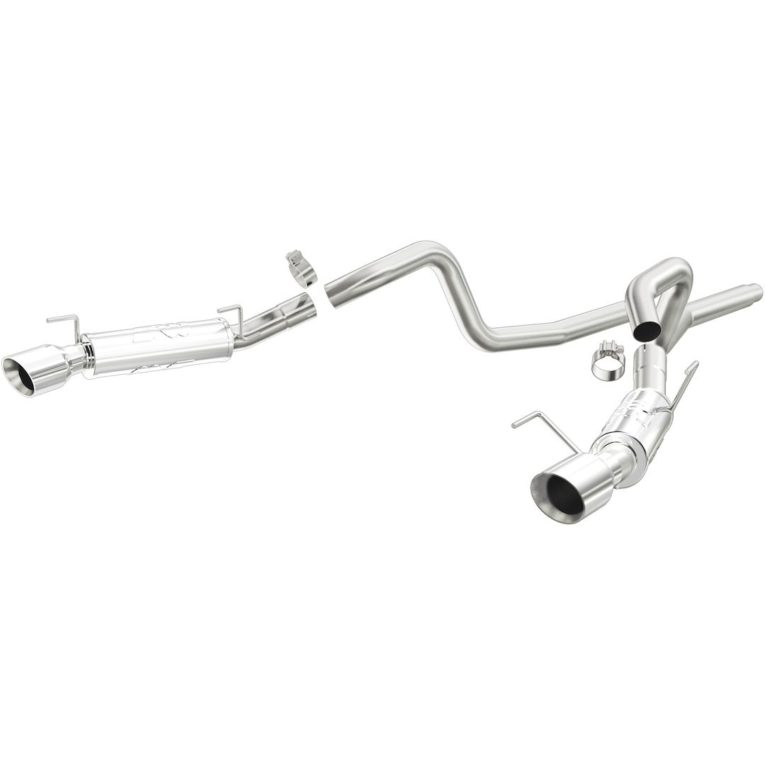 MagnaFlow Exhaust System Kit, Exhaust System Kit Cat-Back System, Stainless Steel, With Mufflers, 3 Inch Pipe Diameter – 16572