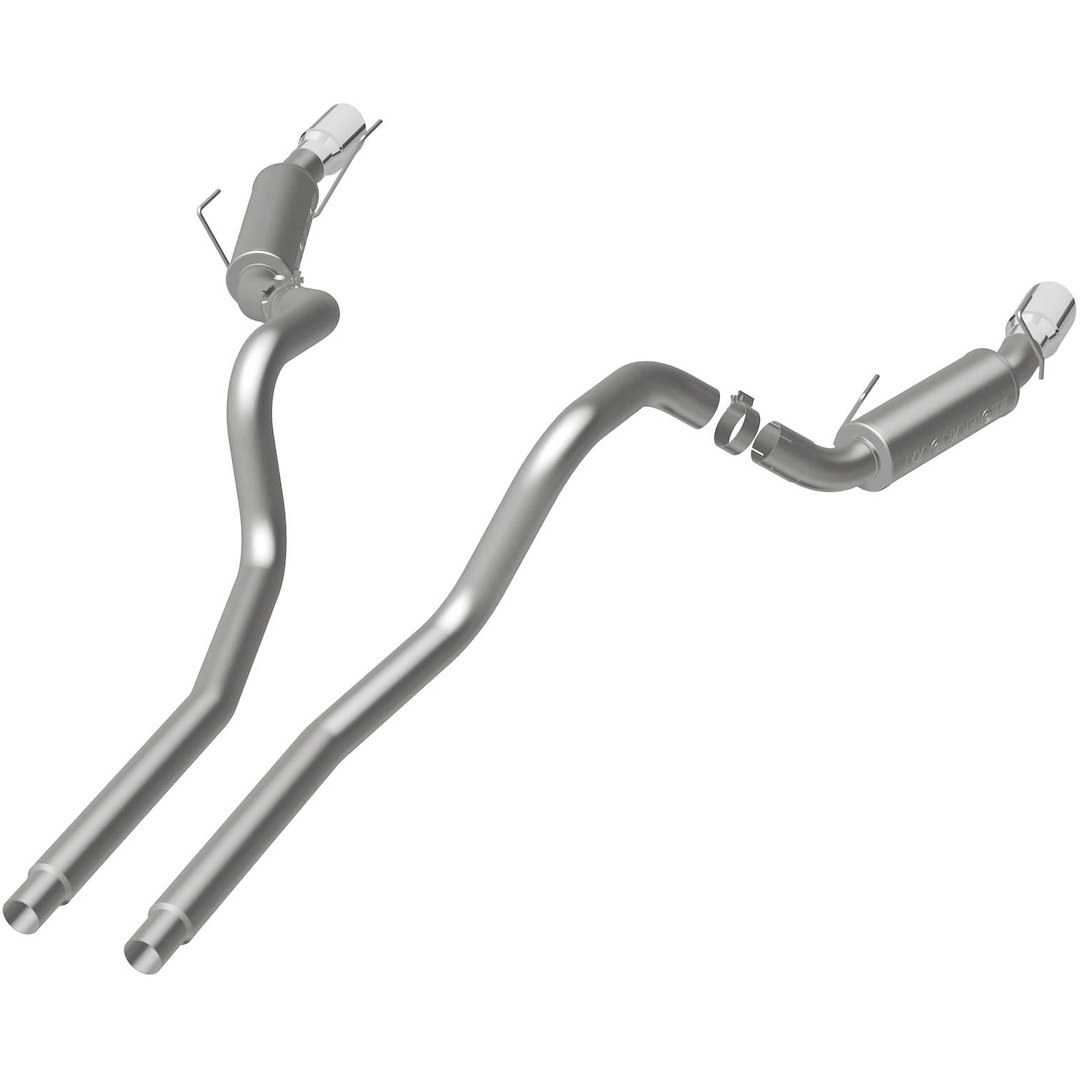MagnaFlow Exhaust System Kit, Exhaust System Kit Cat-Back System, Stainless Steel, With Mufflers, 3 Inch Pipe Diameter – 16572
